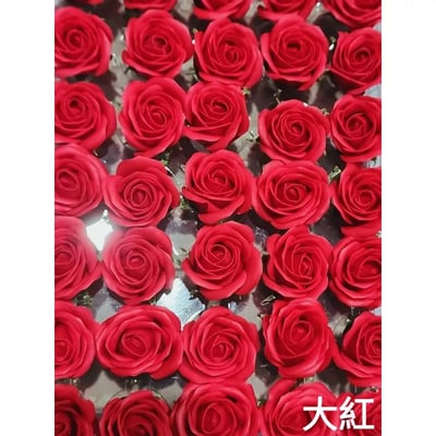 ♥拇指4層玫瑰香皂花♥6