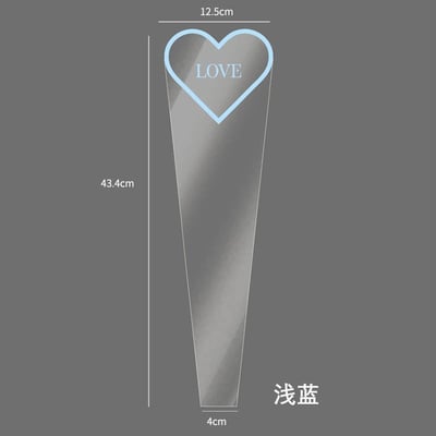 ♬愛心三角花袋♬6