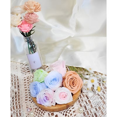 4cm玫瑰❁素色 22色❁(8/7已更)1