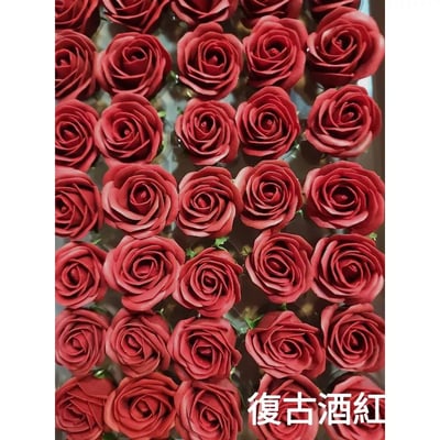 ♥拇指4層玫瑰香皂花♥15