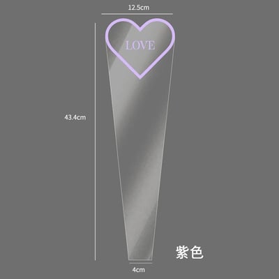 ♬愛心三角花袋♬4