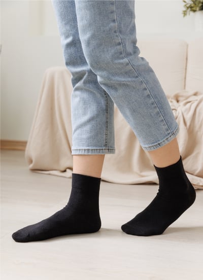 淑女襪 石墨烯能量襪 機能除臭襪5雙組合4