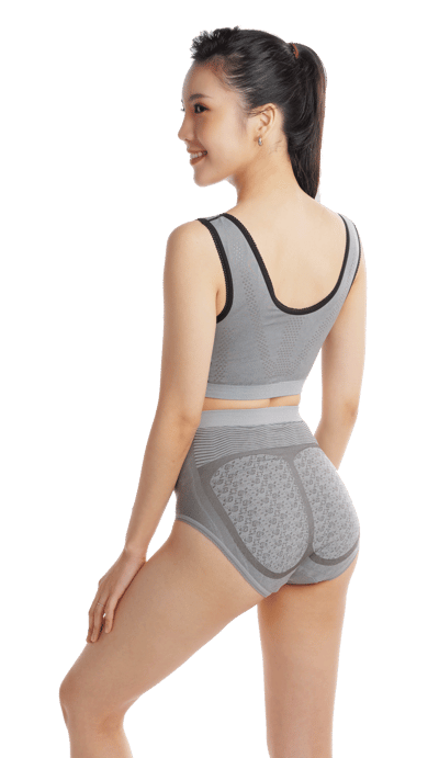 石墨烯能量循環內褲6件組合優惠.循環暖宮內褲.銀纖維能量內褲一體成型內褲4