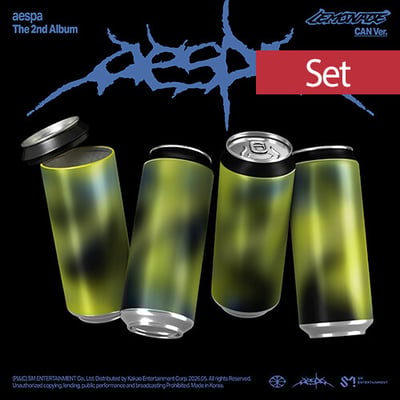 [預購6月/韓通/國際二補] aespa 正規二輯 韓國通路 專輯 LEMONADE4