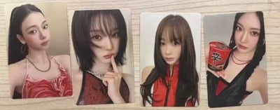 [代購/3月] aespa 辛拉麵泡麵卡 一套1