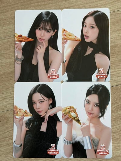[預購3月] nomore pizza 特典卡 全員成套1