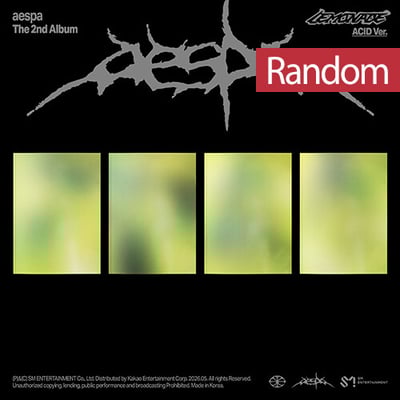[預購6月/韓通/國際二補] aespa 正規二輯 韓國通路 專輯 LEMONADE10