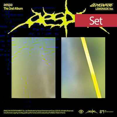 [預購6月/韓通/國際二補] aespa 正規二輯 韓國通路 專輯 LEMONADE11