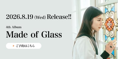 [預購] milet 第四張專輯 《Made of Glass》1