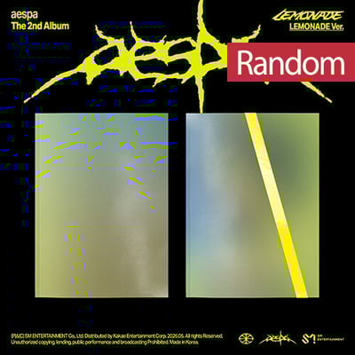 [預購6月/韓通/國際二補] aespa 正規二輯 韓國通路 專輯 LEMONADE12