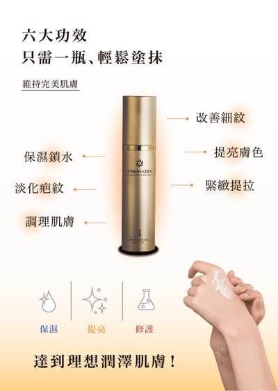 現貨｜LUMIRA KIRA未來之耀外泌體 全效鎖水煥顏凝露5