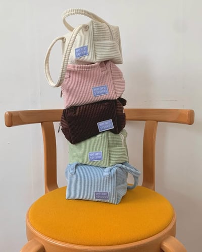 【weareyiyoon】Handy pouch｜燈芯絨1