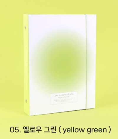 【워너디스】柔霧漸層小卡卡冊（全8色）10