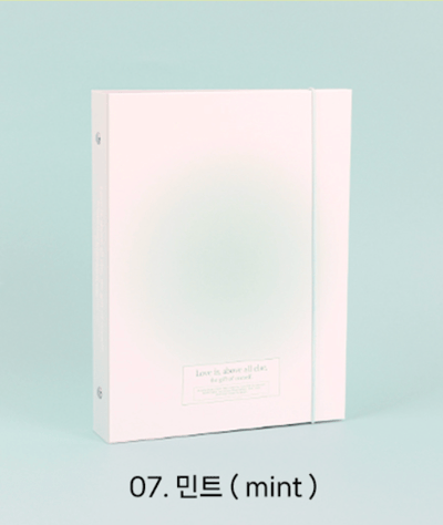 【워너디스】柔霧漸層小卡卡冊（全8色）12