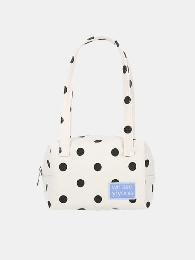 【weareyiyoon】Handy pouch｜點點帆布4