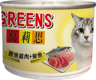 【葛莉思】鮪魚雞肉貓罐165g系列-鮭魚/柴魚2