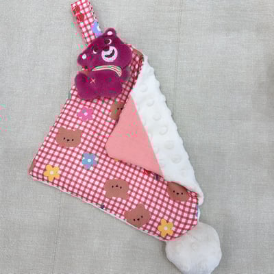 【 現貨 】娃娃安撫巾（啾啾球款）1