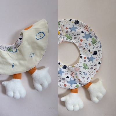 【 現貨 】白色腿腿 - 圓兜1