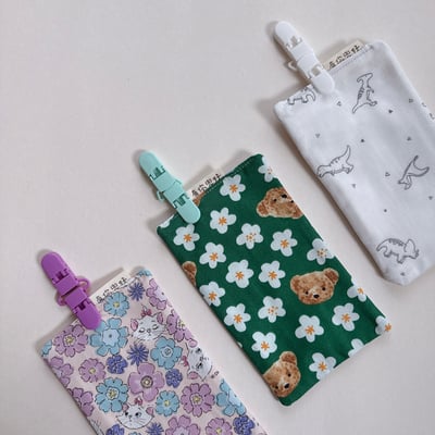 手帕巾 only 雙頭夾2