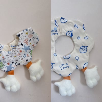 【 現貨 】白色腿腿 - 花兜1