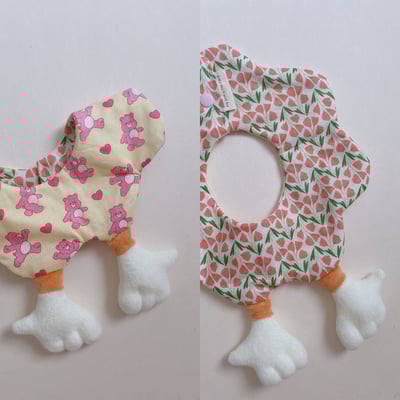 【 現貨 】白色腿腿 - 花兜1