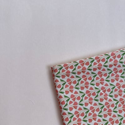 【 選布 】粉紅色小花 101