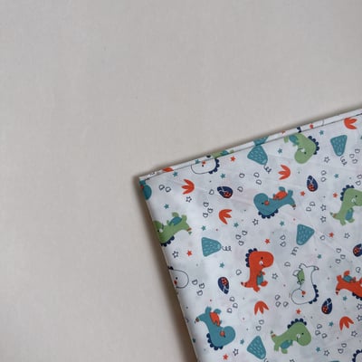 【 選布 】火山恐龍 - 下單備注顏色（紅色恐龍/黃色恐龍）1