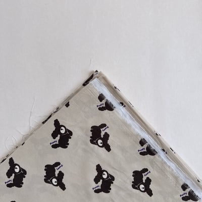 【 選布 】灰底毛狗狗1