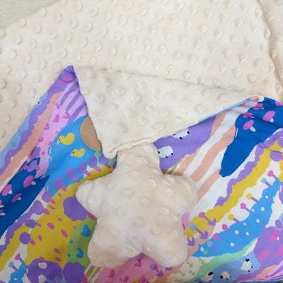 【 現貨 】安撫星星豆豆毯1