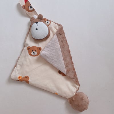 【 現貨 】娃娃安撫巾（啾啾球款）1