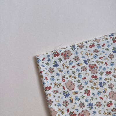 【 選布 】碎花泰迪 041