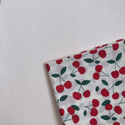 【 選布 】竹節棉 - 櫻桃 851