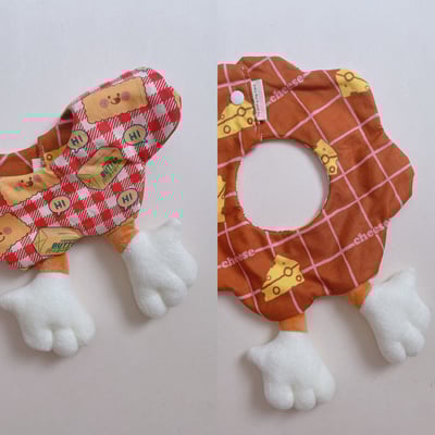 【 現貨 】白色腿腿 - 花兜1