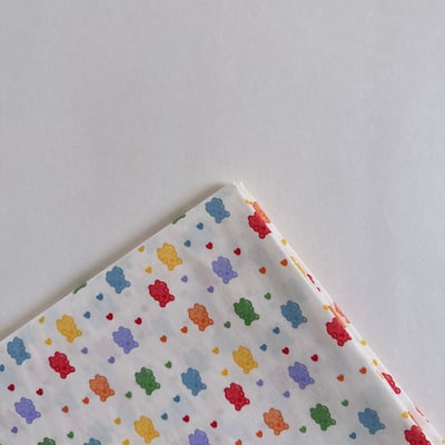 【 選布 】愛心軟糖熊1