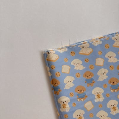 【 選布 】餅乾熊（台灣布） 111