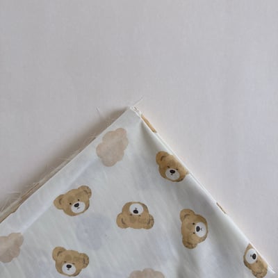 【 選布 】白底泰迪1