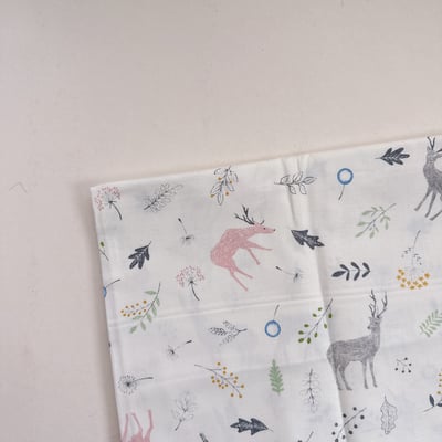 【 選布 】手繪梅花鹿 611