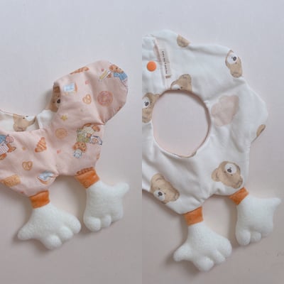 【 現貨 】白色腿腿 - 花兜1