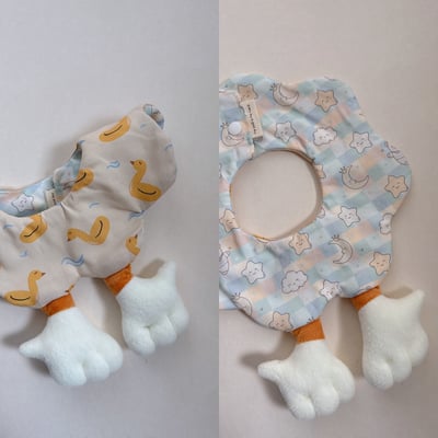 【 現貨 】白色腿腿 - 花兜1