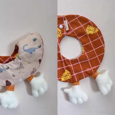 【 現貨 】白色腿腿 - 圓兜1