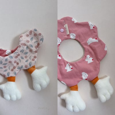 【 現貨 】白色腿腿 - 花兜1