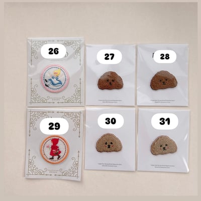 刺繡【 姓名吊牌 】6