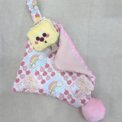 【 現貨 】娃娃安撫巾（啾啾球款）1