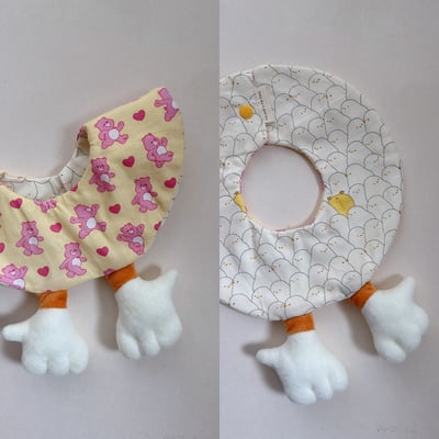 【 現貨 】白色腿腿 - 圓兜1