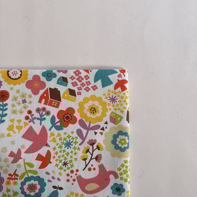 【 選布 】大花花 - 帆布材質1