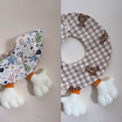 【 現貨 】白色腿腿 - 圓兜1