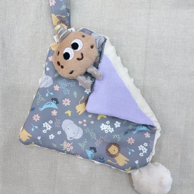 【 現貨 】娃娃安撫巾（啾啾球款）1