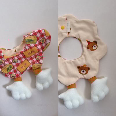 【 現貨 】白色腿腿 - 花兜1