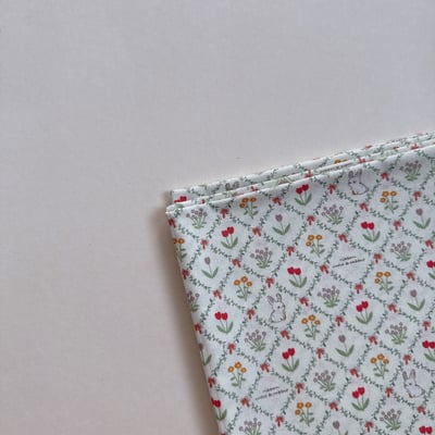 【 選布 】菱格小花 511