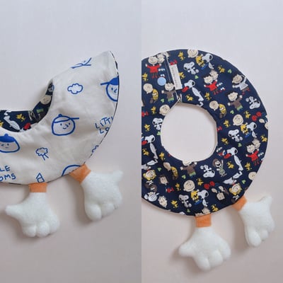 【 現貨 】白色腿腿 - 圓兜1